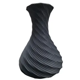 wazon-spiralny-dekoracyjny-20cm-na-kwiaty-lego-icons-sztuczne-kwiatki-szary