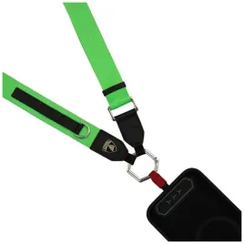 smycz-lamborghini-d1-crossbody-webbing-strap-zielona