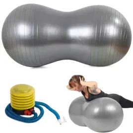 pilka-rehabilitacyjna-gimnastyczna-fasolka-cwiczen-peanut-ball-pompka-duza