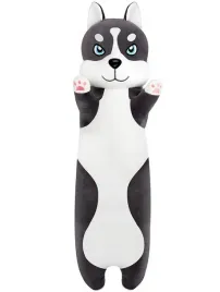 dlugi-czarny-pies-husky-poduszka-maskotka-dla-dzieci-pluszak-90-cm
