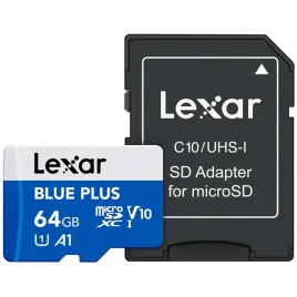 karta-pamieci-lexar-microsdxc-blue-plus-64gb-100-mb-s-adapter-sd