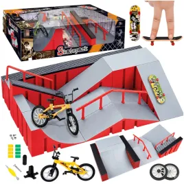 duzy-zestaw-fingerboard-skatepark-dla-dzieci-deskorolka-rower-rampa-prezent