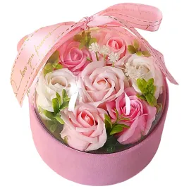 flower-box-roze-wieczne-kwiaty-bukiet-kwiatow-roza-platki-upominek-prezent