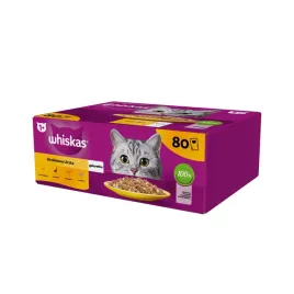 karma-mokra-dla-kota-whiskas-drob-w-sosie-galaretka-mix-80x85g-sm