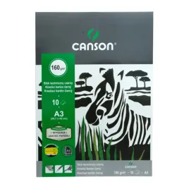 blok-techn-a3-10k-czarny-160g-canson-a-10-3217