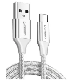 kabel-ugreen-us288usb-do-usb-c-qc3-0-1m-bialy