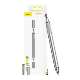 rysik-dlugopis-2w1-baseus-golden-cudgel-stylus-srebrny
