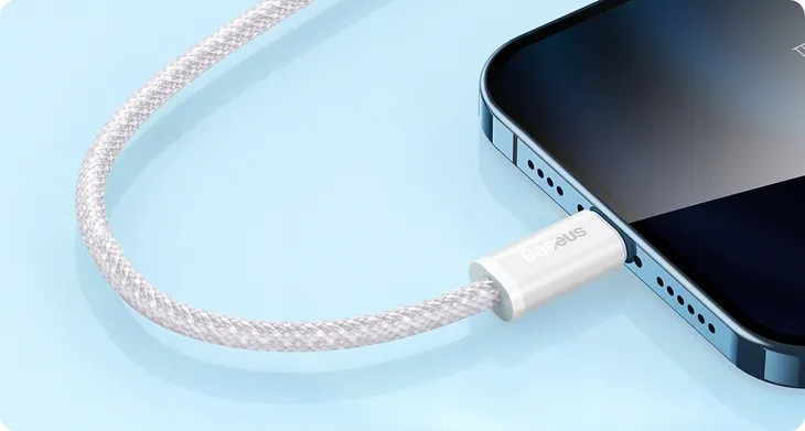 kabel-usb-do-lightning-baseus-dynamic-2-4a-2m-bialy