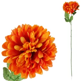 sztuczna-chryzantema-pomaranczowa-pojedynczy-kwiat-wysokosc-70cm-sr-16-cm