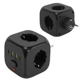 kostka-rozgaleznik-7w1-do-gniazdka-usb-przedluzacz-trojnik-czarna