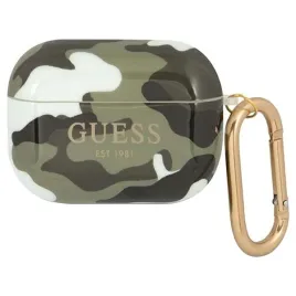 guess-guapucama-airpods-pro-coverzielony-khaki-camo-collection
