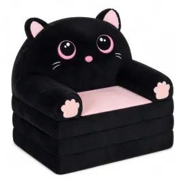 rozkladany-fotel-sofa-lezanka-kotek-2w1-dla-dzieci-miekki-pluszowy-czarny