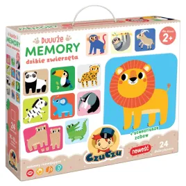 memory-zwierzeta-duuuze-safari-puzzle-edukacyjne