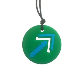wisiorek-antystresowy-strzalka-zielony-gryzak-silikon-jellystone-designs