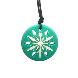 wisiorek-antystresowy-platek-sniegu-turkusowy-jellystone-designs-gryzak