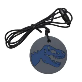 wisiorek-antystresowy-gryzak-na-sznurku-dinozaur-szary-jellystone-designs