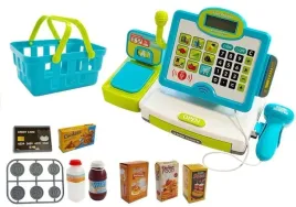 kasa-sklepowa-dla-dzieci-niebieska-z-koszykiem-lean-toys-edukacja
