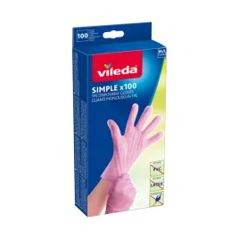 rekawice-jednorazowe-vileda-simple-100-szt-rozmiar-m-l-bezpudrowe