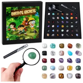 zestaw-mineralow-naturalnych-kolekcjonerski-43-sztuki-z-lupa-i-dlugopisem