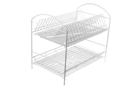 suszarka-do-naczyn-2-poziomowa-40cm-biala-z-tacka