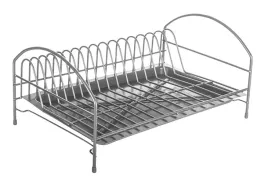 suszarka-do-naczyn-1-poziomowa-40cm-szara-z-tacka