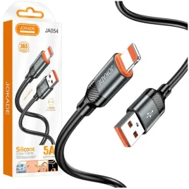 kabel-silikonowy-usb-a-lightning-jokade-ja054-5a-czarny-do-ladowania-danych