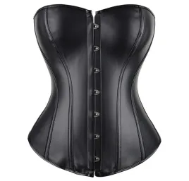czarny-skorzany-gorset-wyszczuplajacy-talie-modelujacy-ekoskora-3xl