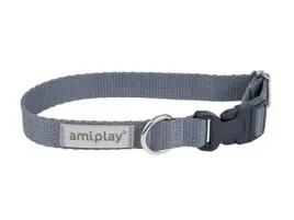 amiplay-obroza-regulowana-samba-m-szary