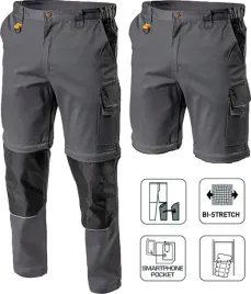 hogert-bawelniane-spodnie-robocze-do-pasa-odpinane-nogawki-stretch-l-52