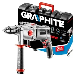 graphite-wiertarka-udarowa-dwubiegowa-1050w-uchwyt-kluczykowy-13-mm