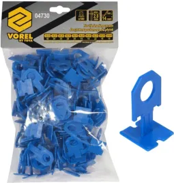 vorel-04730-podstawy-klipsy-do-poziomowania-plytek-mm-100szt-zestaw