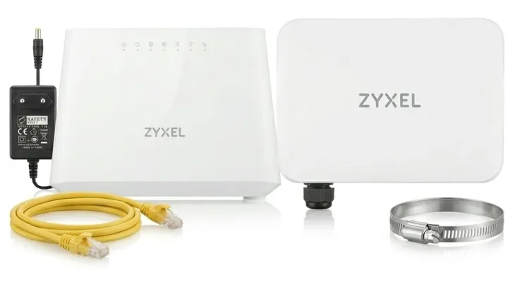 Router 5G/4G LTE Wi-Fi 6 z anteną zewnętrzną MIMO | ODU + IDU |na kartę SIM
