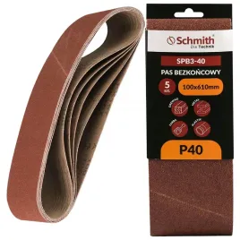 schmith-tasma-pas-bezkoncowy-papier-scierny-100x610mm-p40-5-sztuk