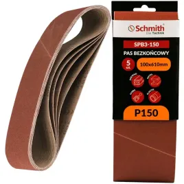 schmith-tasma-pas-bezkoncowy-papier-scierny-100x610mm-p150-5-sztuk