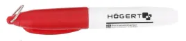 hogert-wodoodporny-marker-permanentny-pisak-budowlany-okragly-czerwony-1szt