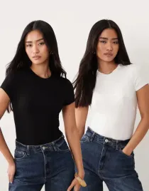 miss-selfridge-gladkie-body-krotki-rekaw-2-pack-b25-m