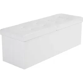songmics-lawka-skrzynia-pufa-z-schowkiem-skladana-110x38x38cm-biala-120l