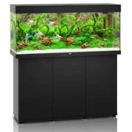 juwel-rio-240-2xled-akwarium-zestaw-czarny-szafka