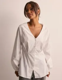object-biala-koszula-v-neck-dlugi-rekaw-marszczenie-b24-m