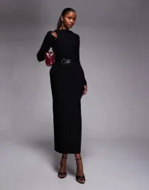forever-new-czarna-midi-sukienka-dlugi-rekaw-b23-xl