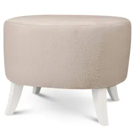 pufa-owalna-52x62-cm-kremowa-z-futrzanym-siedziskiem-na-bialych-nozkach