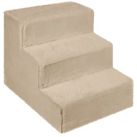 schodki-dla-psa-3-stopnie-tapicerowane-piaskowe-podest-stelaz-drewniany