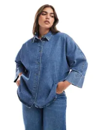 only-niebieska-koszula-jeans-rekaw-3-4-b23-46