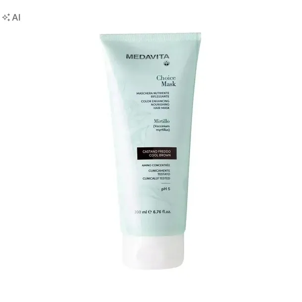Medavita Choice Mask Castano Freddo maska koloryzująca do włosów 200 ml