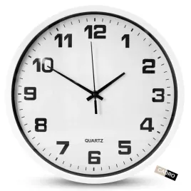 zegar-scienny-cadro-bialy-klasyczny-okragly-30-cm