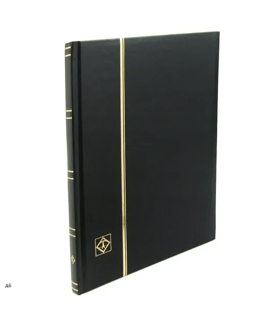 ALBUM KLASER NA ZNACZKI 16 STRON A6 BASIC CZARNY LEUCHTTURM