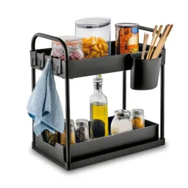 regal-organizer-uniwersalny-czarny-metalowy-tadar-2-poziomy-40x395x22cm