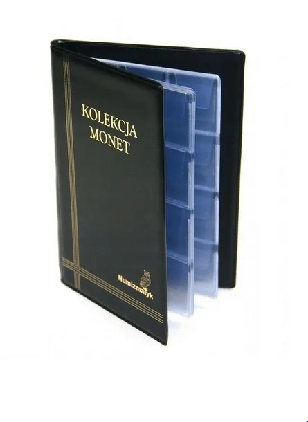 KLASER ALBUM NA 108 DUŻYCH MONET 2 ZŁ 5 ZŁ 2 EURO JAKOŚĆ NUMIZMATYK