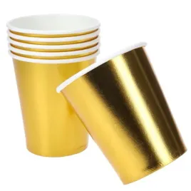 kubeczki-papierowe-jednorazowe-6szt-180ml-zloty