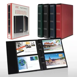 album-klaser-na-pocztowki-fischer-optimum-premium-granatowy-futeral-b2